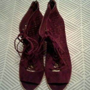 Vince Camuto suede booties
